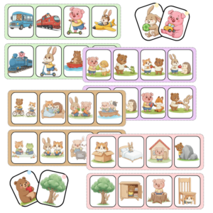 Õppemäng - Loomade tegevused